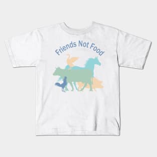 Friends Not Food Kids T-Shirt